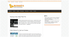 Desktop Screenshot of bloggs74.com